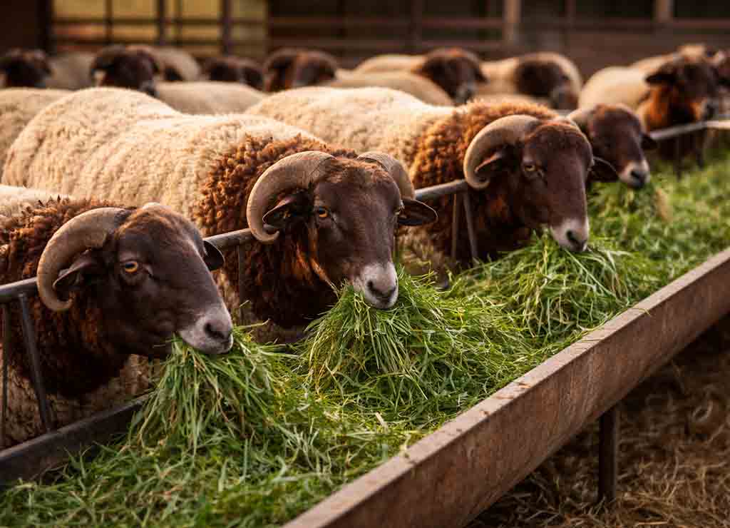 پرواربندی گوسفند مهربان